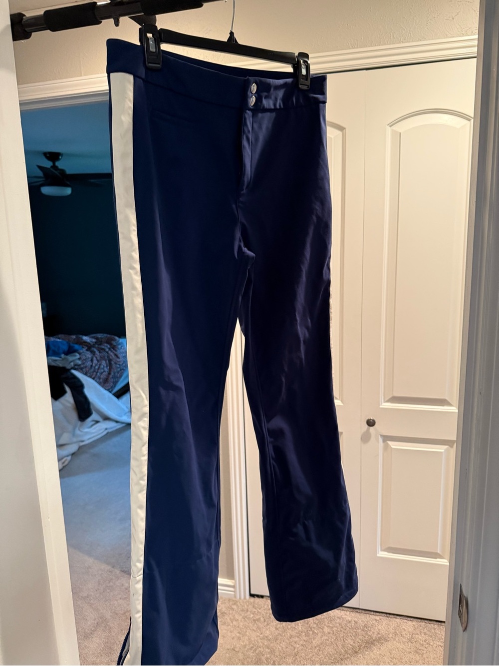 Women’s Ski Pants with White Side Stripe